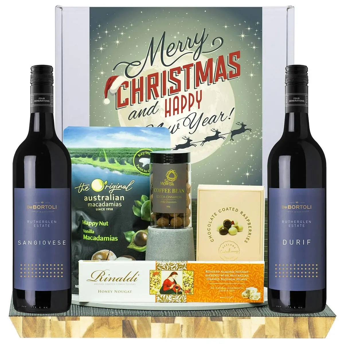 22432W Christmas Gourmet Hamper with De Bortoli Rutherglen Durif