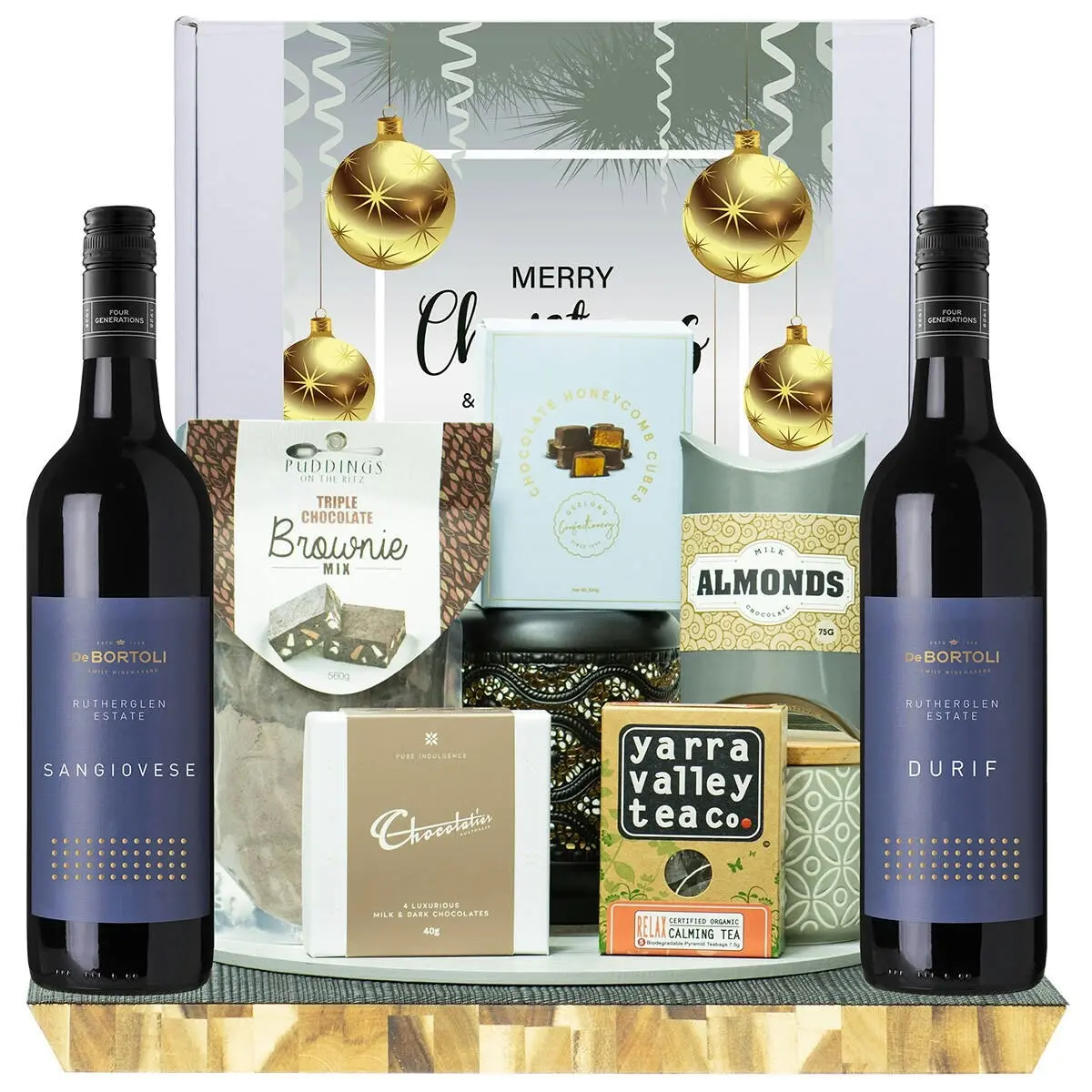 22532U Christmas Gourmet Hamper with De Bortoli Rutherglen Sangiovese