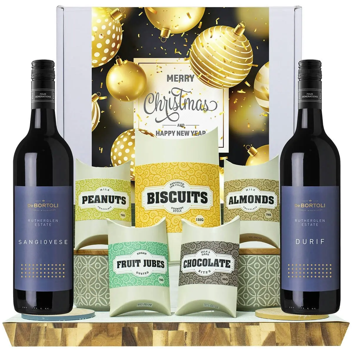 20332V Christmas Gourmet Hamper with De Bortoli Rutherglen