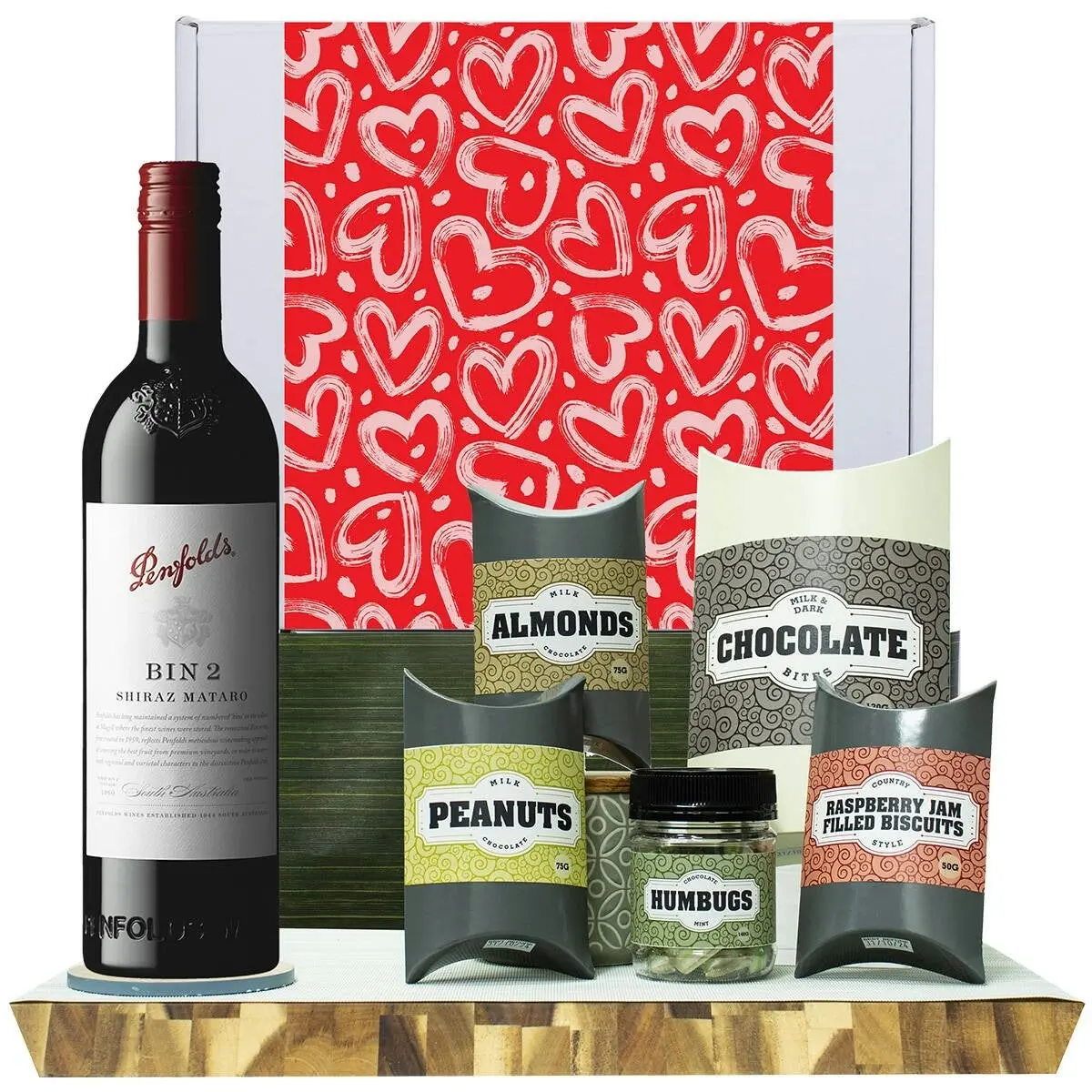 20406L Gourmet Hamper with Penfolds Bin 2