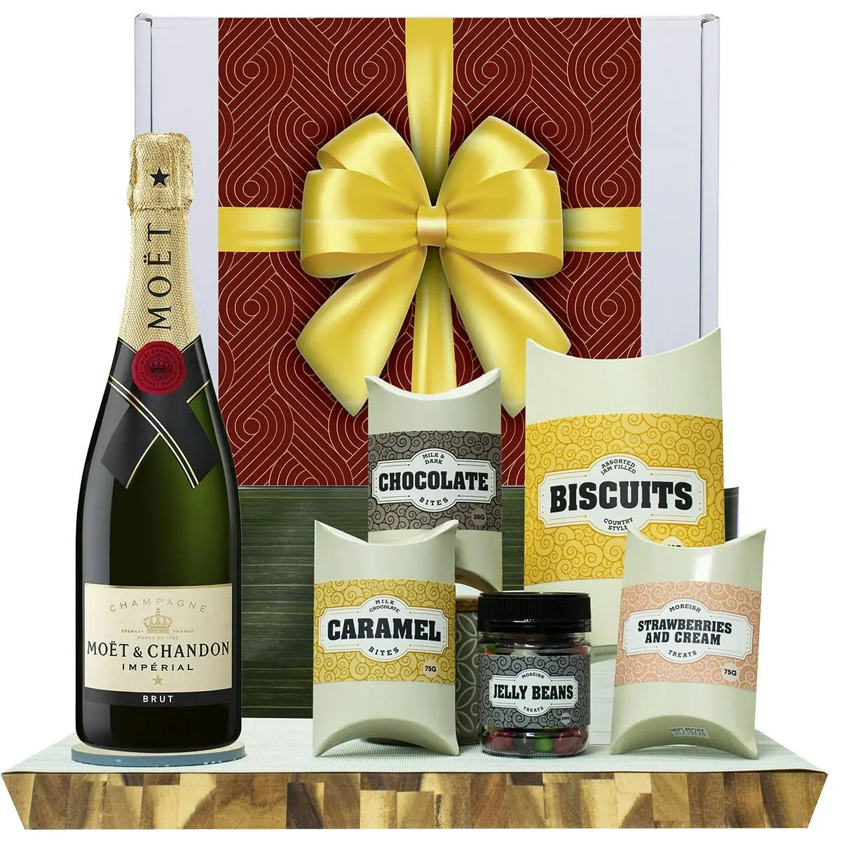 20561A Gourmet Hamper with Moet & Chandon