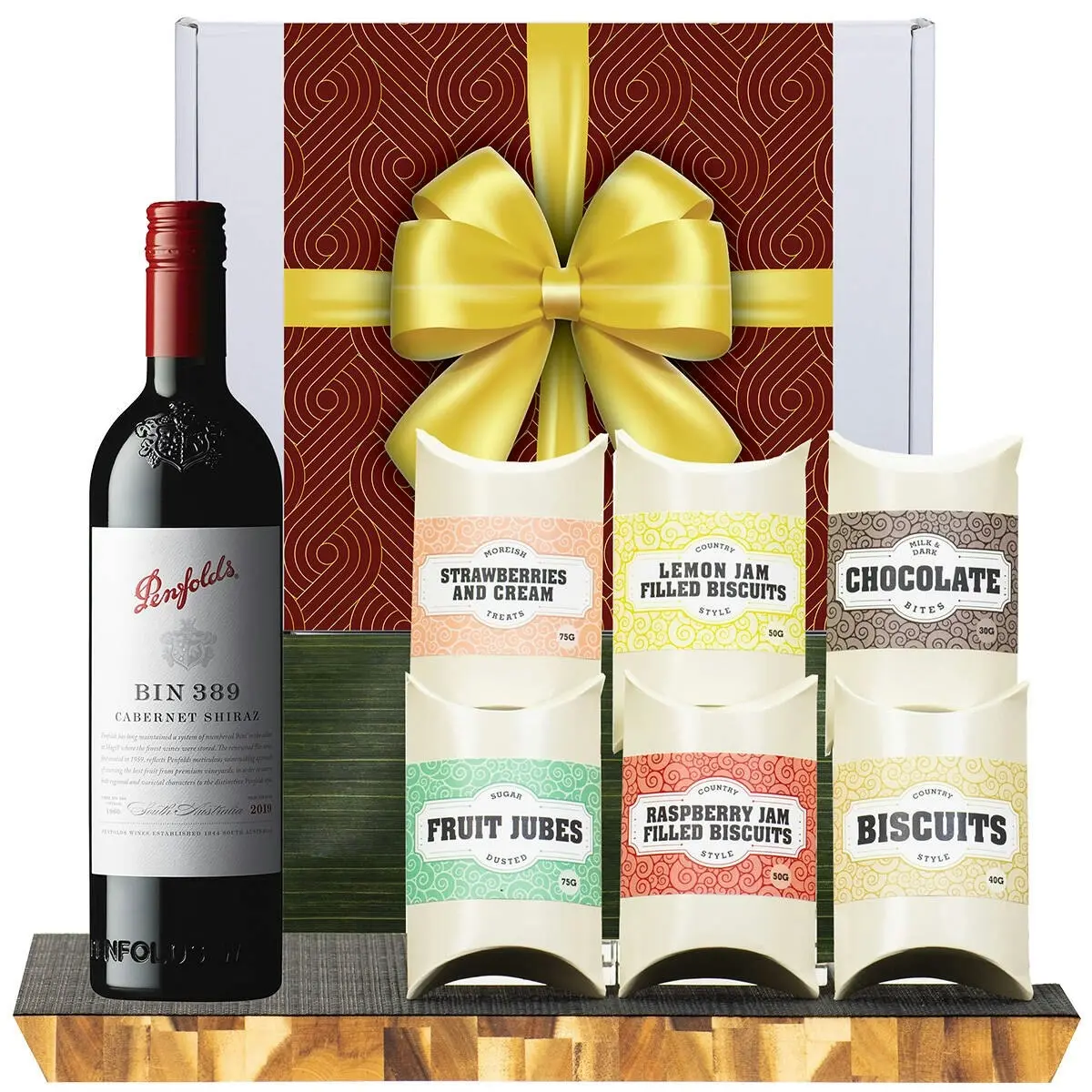 21509A Gourmet Hamper with Penfolds Bin 389 Cabernet Shiraz