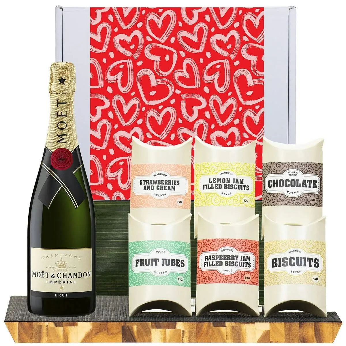 21561L Gourmet Hamper with Moet & Chandon