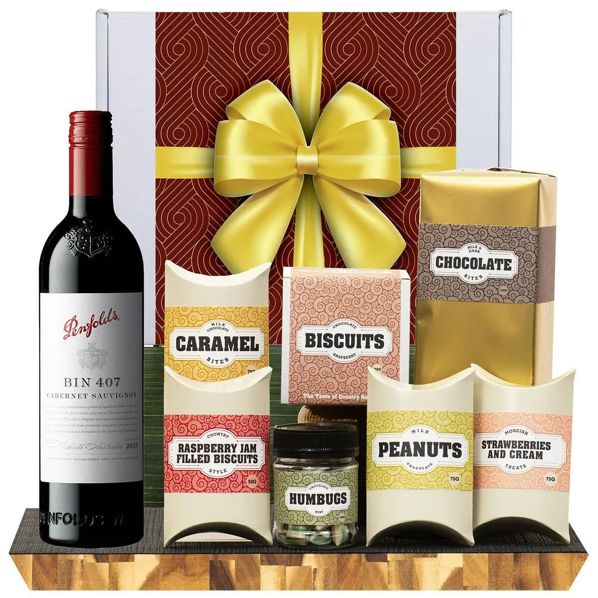 21810A Gourmet Hamper with Penfolds Bin 407 Cabernet Sauvignon