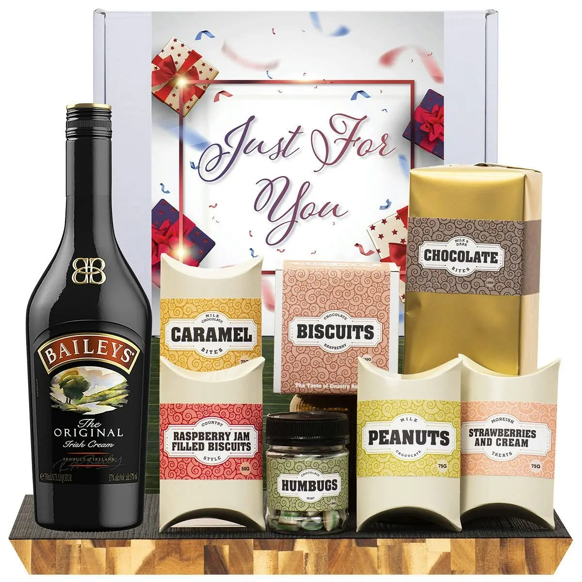 21872E Just For You Gourmet Hamper with Baileys Irish Cream