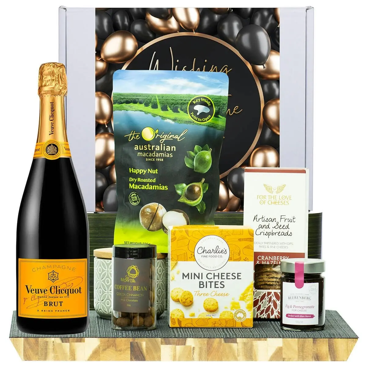 21962D All The Best Gourmet Hamper with Veuve Clicquot Brut