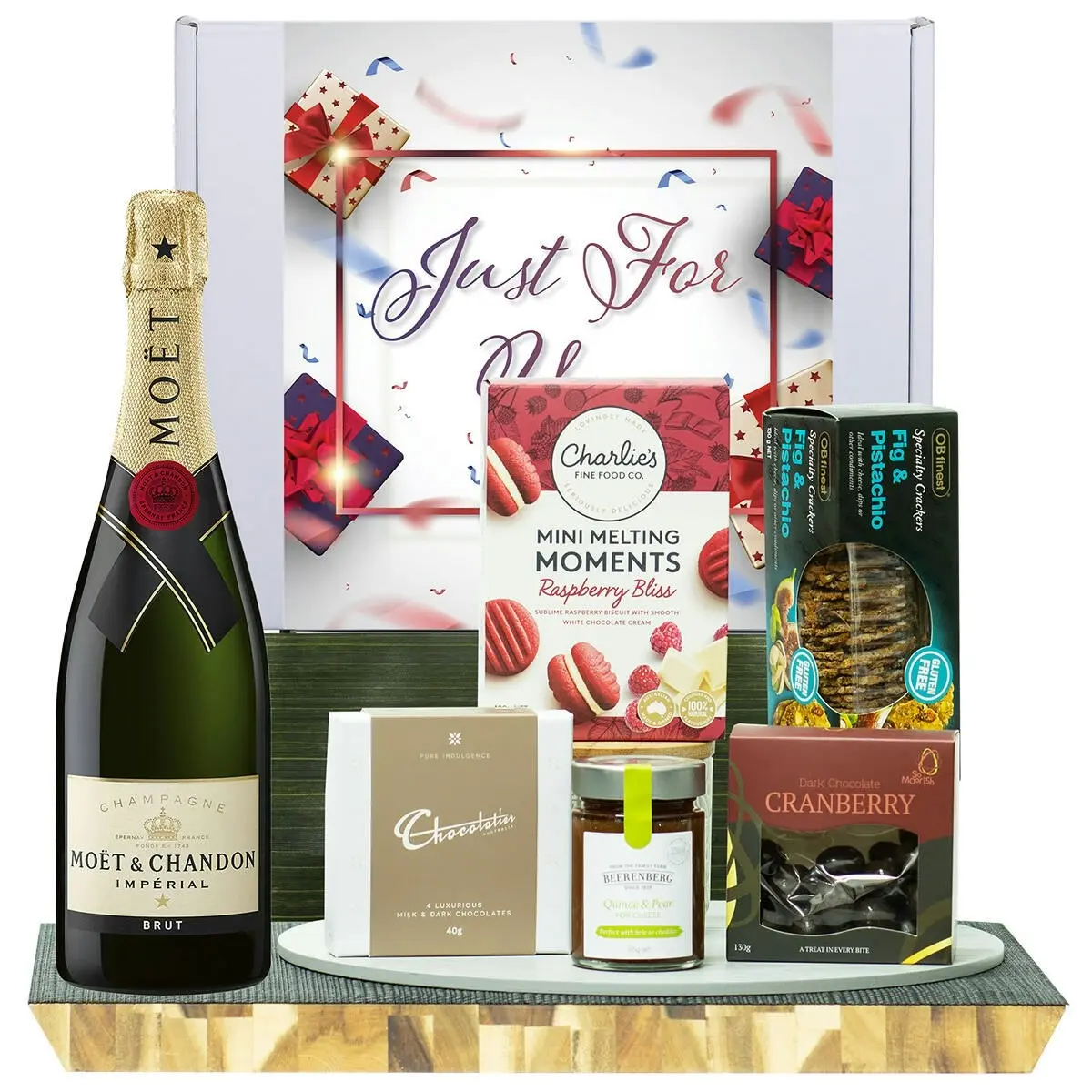 22061E Just For You Gourmet Hamper with Moet & Chandon