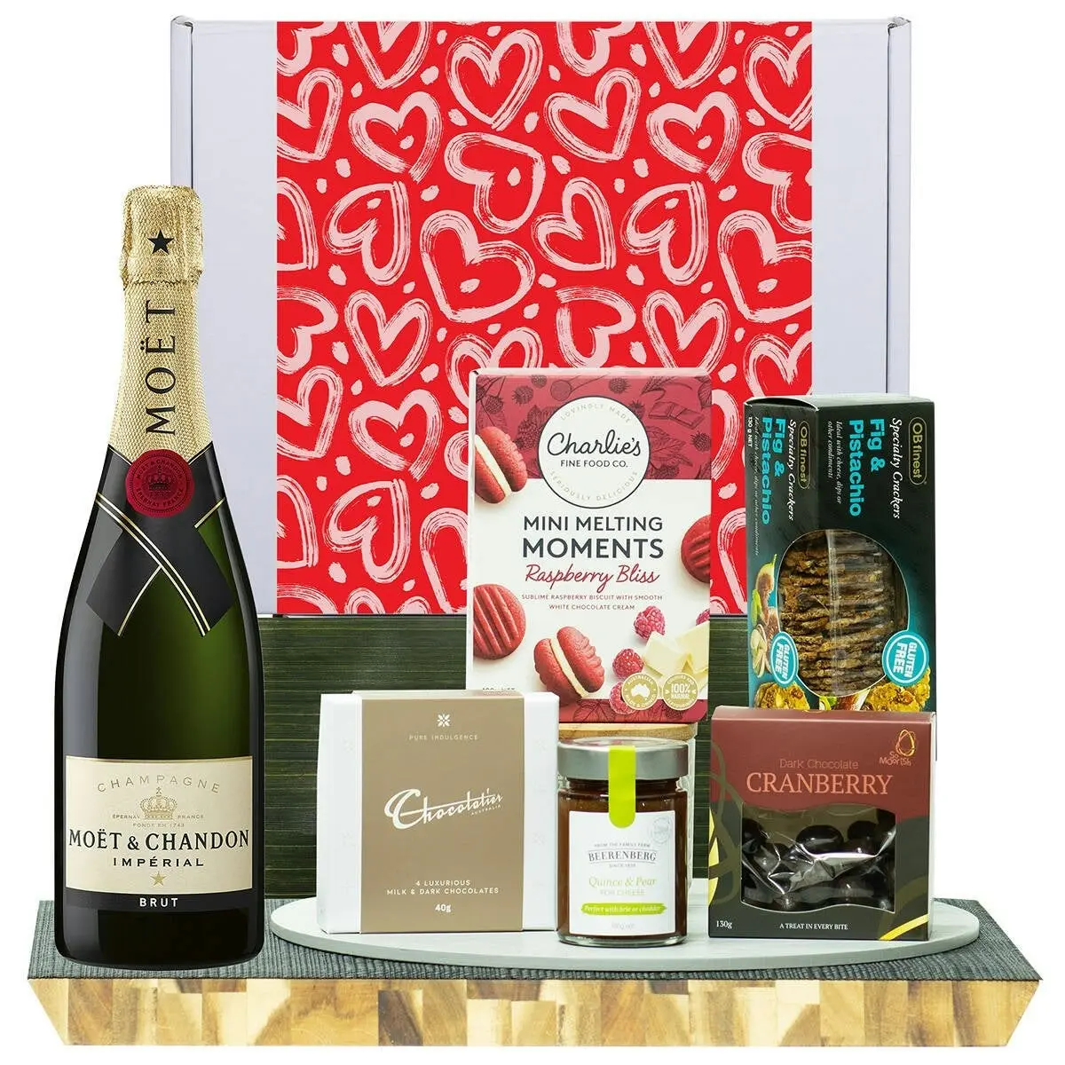 22061L Gourmet Hamper with Moet & Chandon