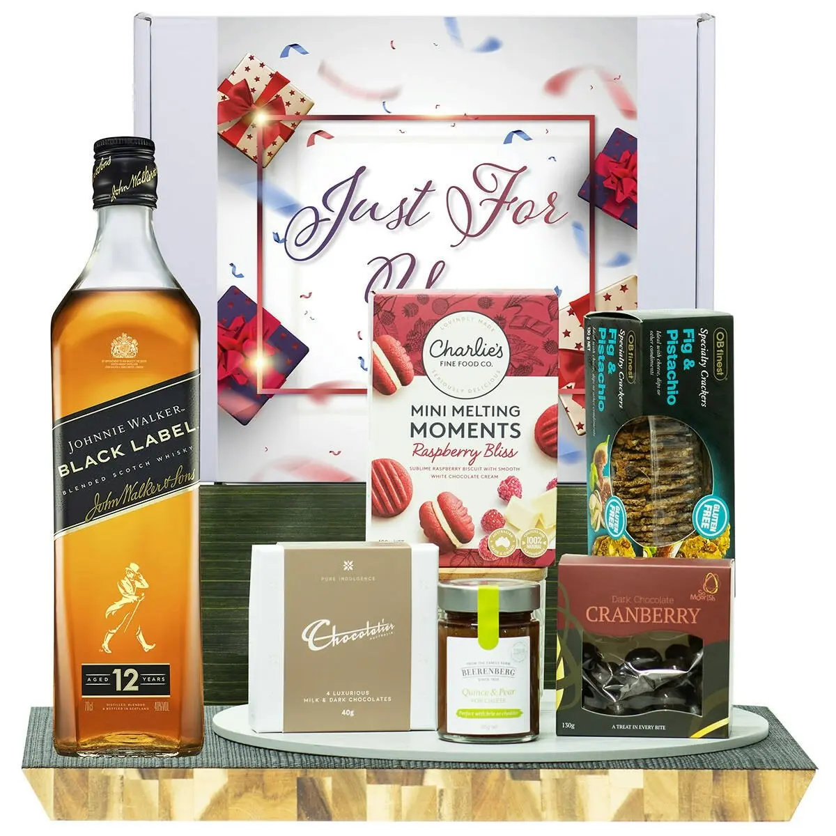 22071E Just For You Gourmet Hamper with Johnnie Walker Black Label