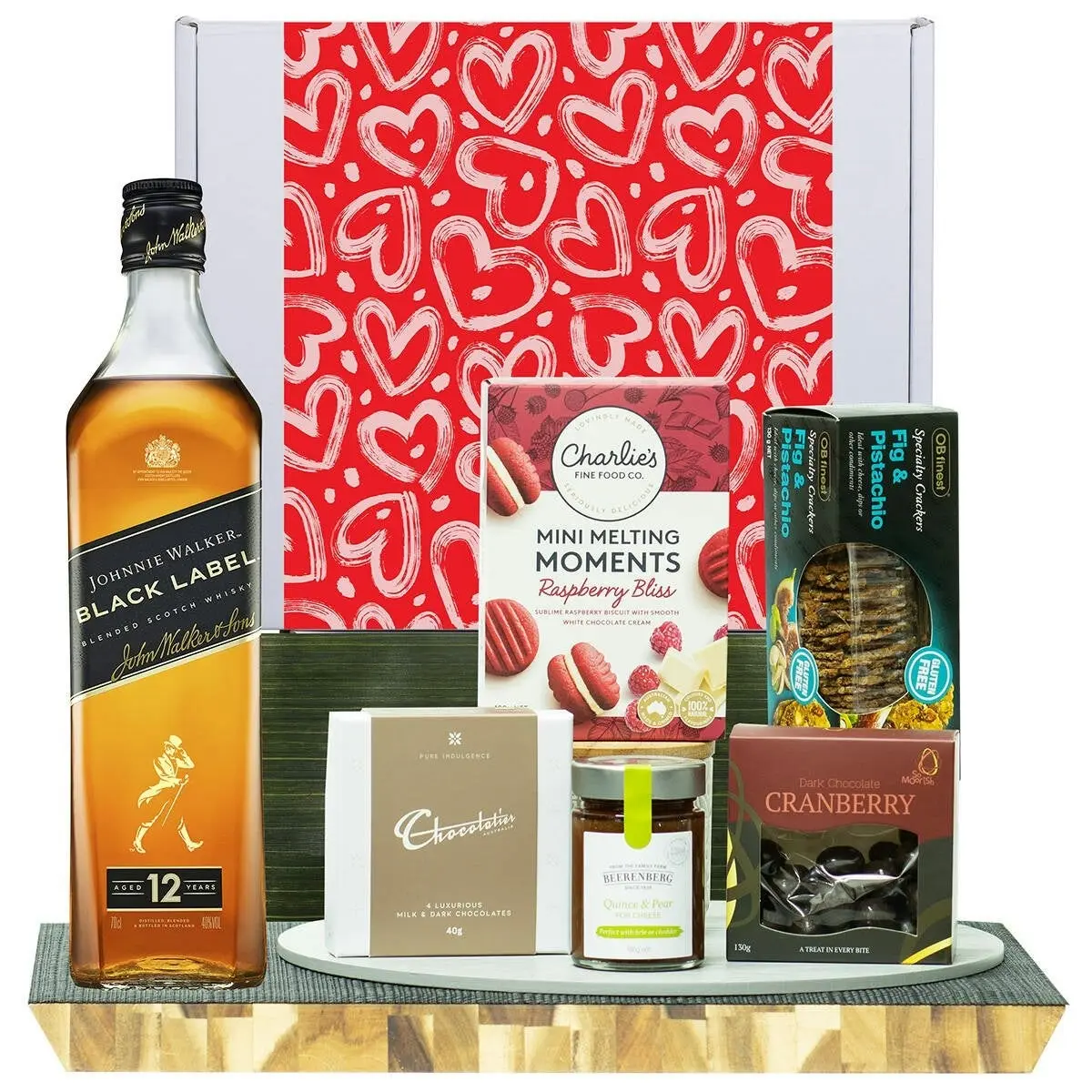 22071L Gourmet Hamper with Johnnie Walker Black Label