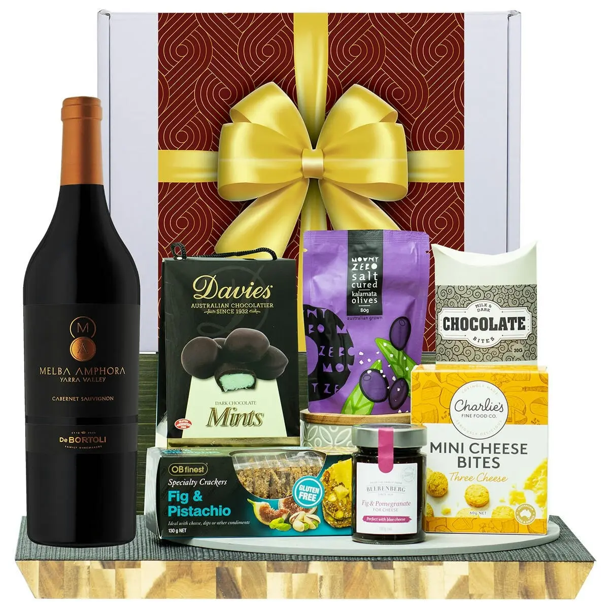 22233A Gourmet Hamper with De Bortoli Melba Amphora Cabernet Sauvignon