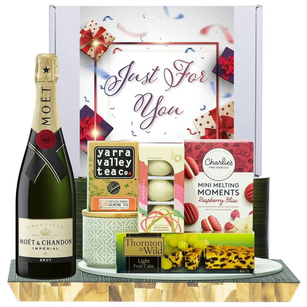 22361E Just For You Gourmet Hamper with Moet & Chandon