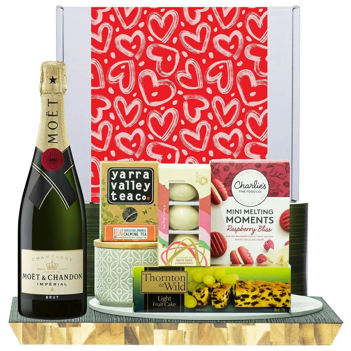 22361L Gourmet Hamper with Moet & Chandon