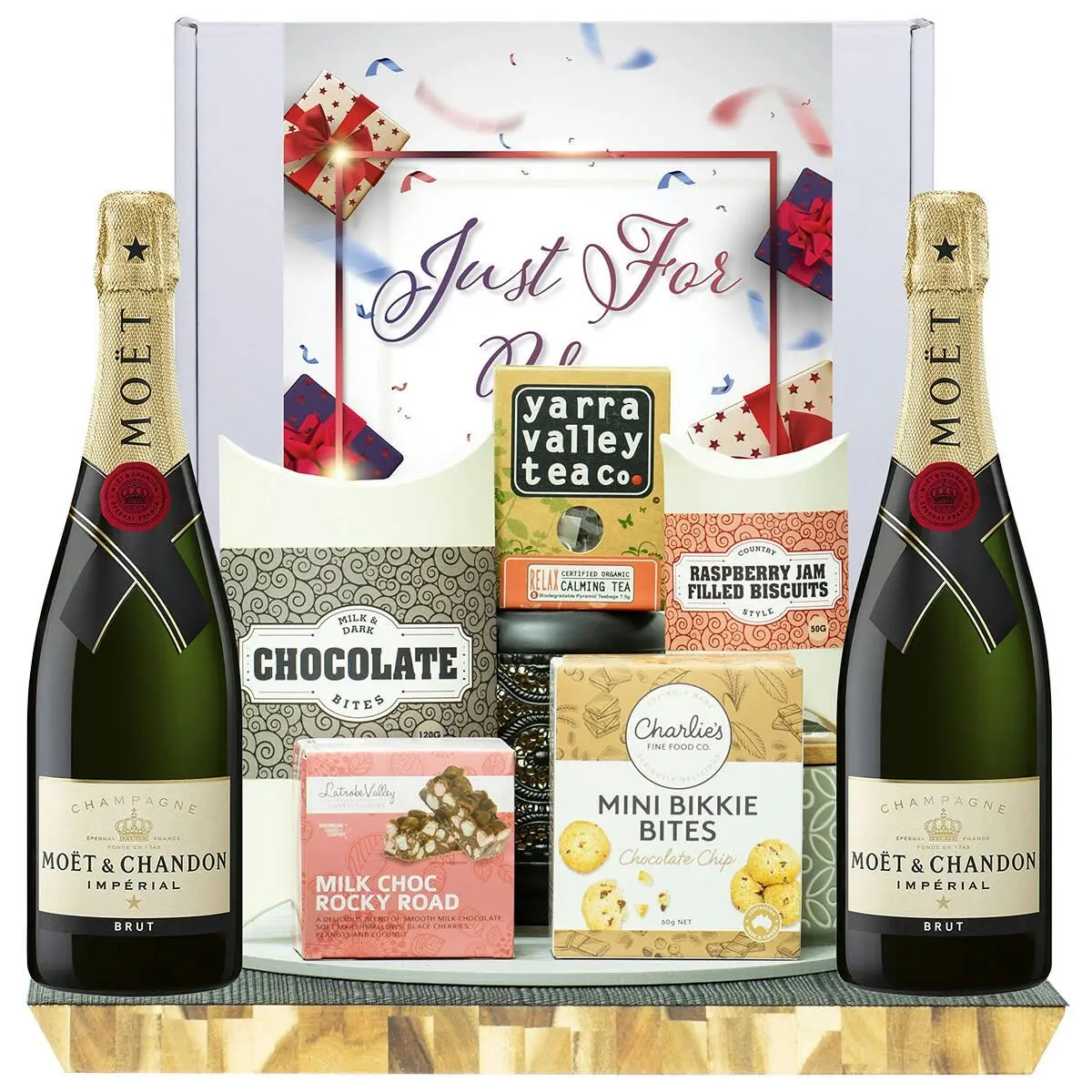 22661E Just For You Gourmet Hamper with Moet & Chandon