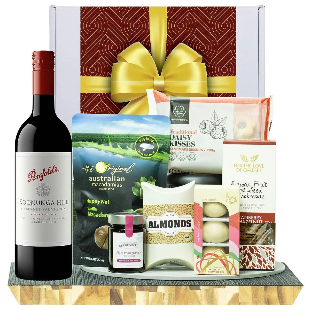 22702A Gourmet Hamper with Penfolds Koonunga Hill Cabernet Sauvignon