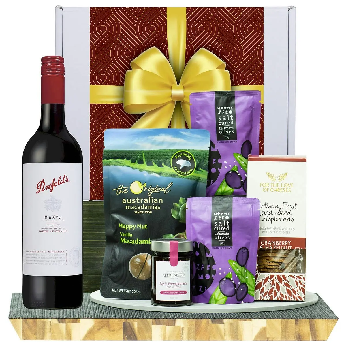 22805A Gourmet Hamper with Penfolds Max’s Cabernet Sauvignon