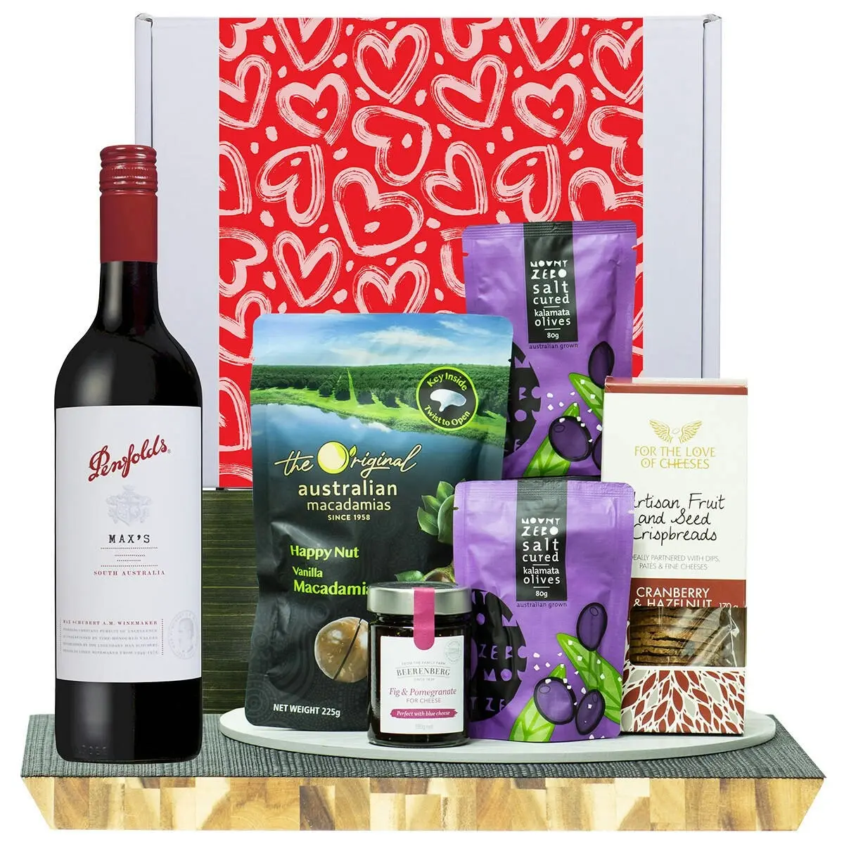 22805L Gourmet Hamper with Penfolds Max’s Cabernet Sauvignon