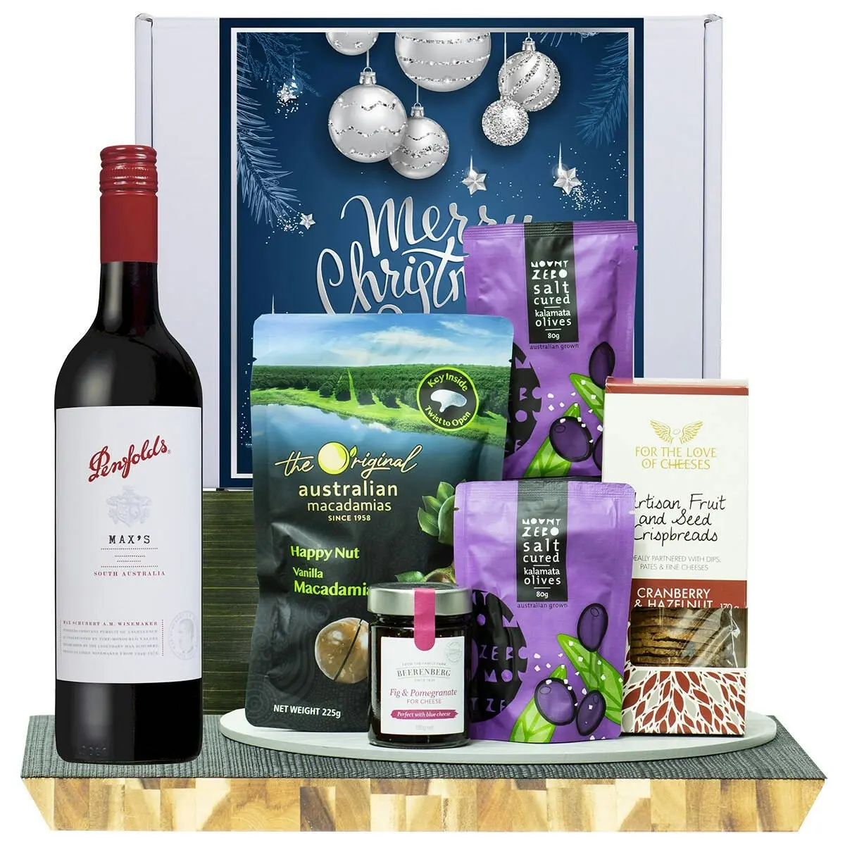 22805X Christmas Gourmet Hamper with Penfolds Max’s Cabernet Sauvignon