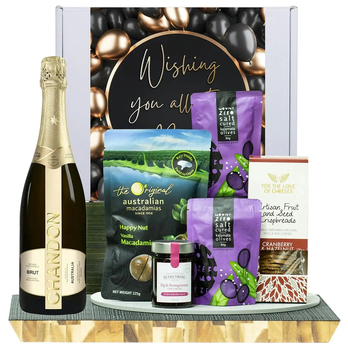 22863D All The Best Gourmet Hamper with Chandon NV