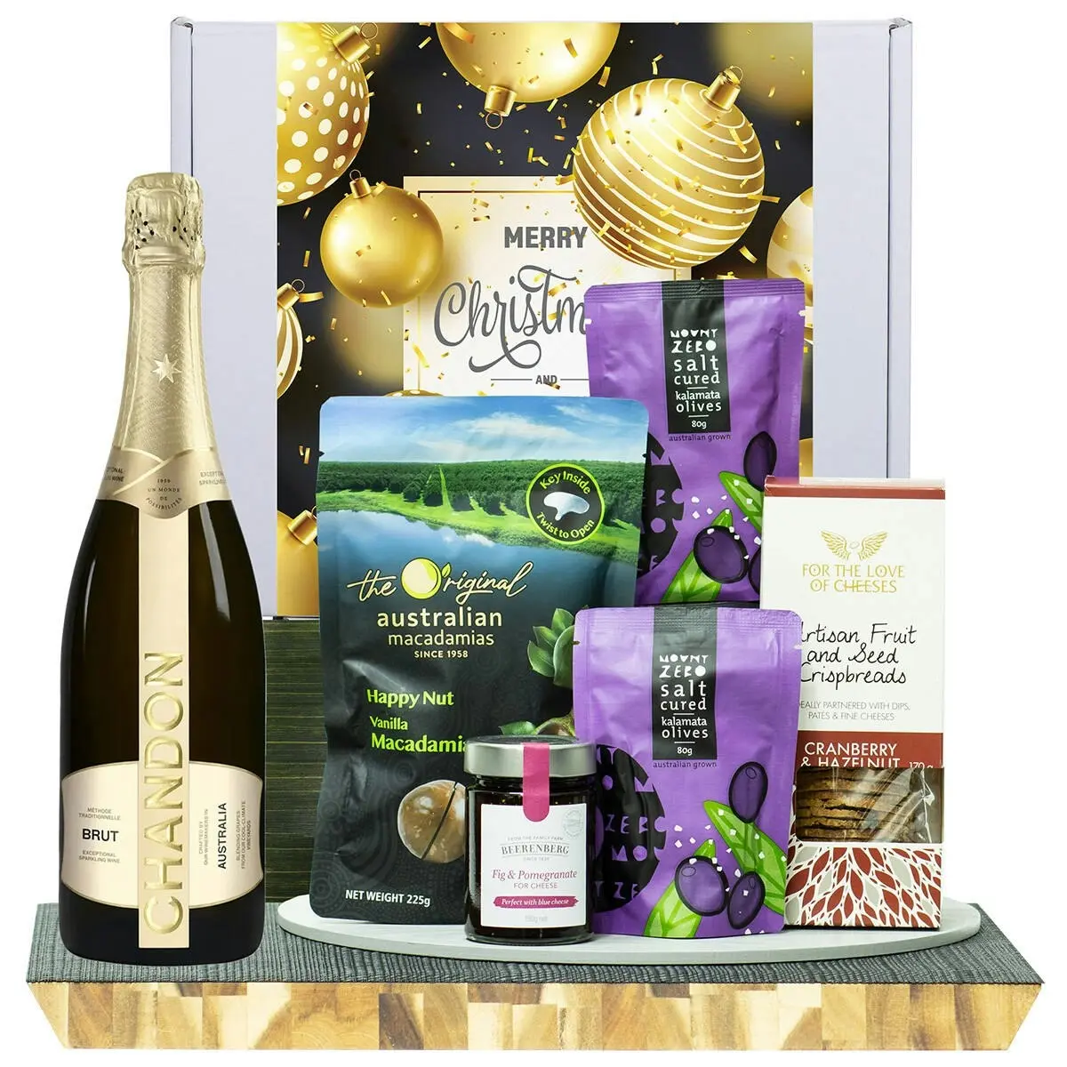 22863V Christmas Gourmet Hamper with Chandon NV