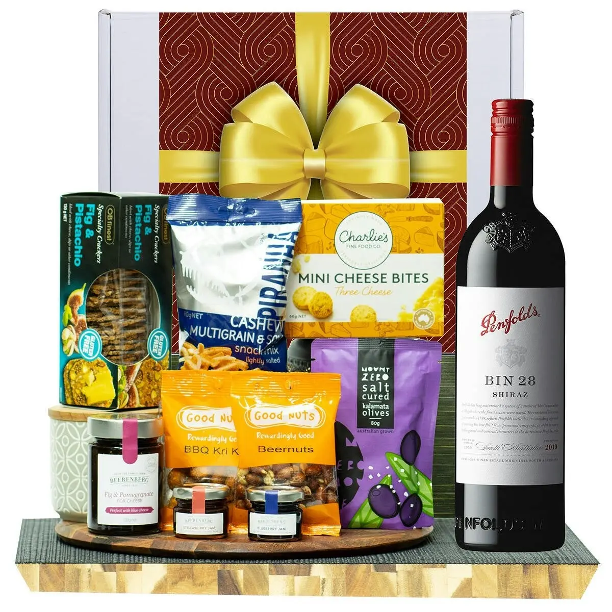 23208A Gourmet Hamper with Penfolds Bin 28 Shiraz