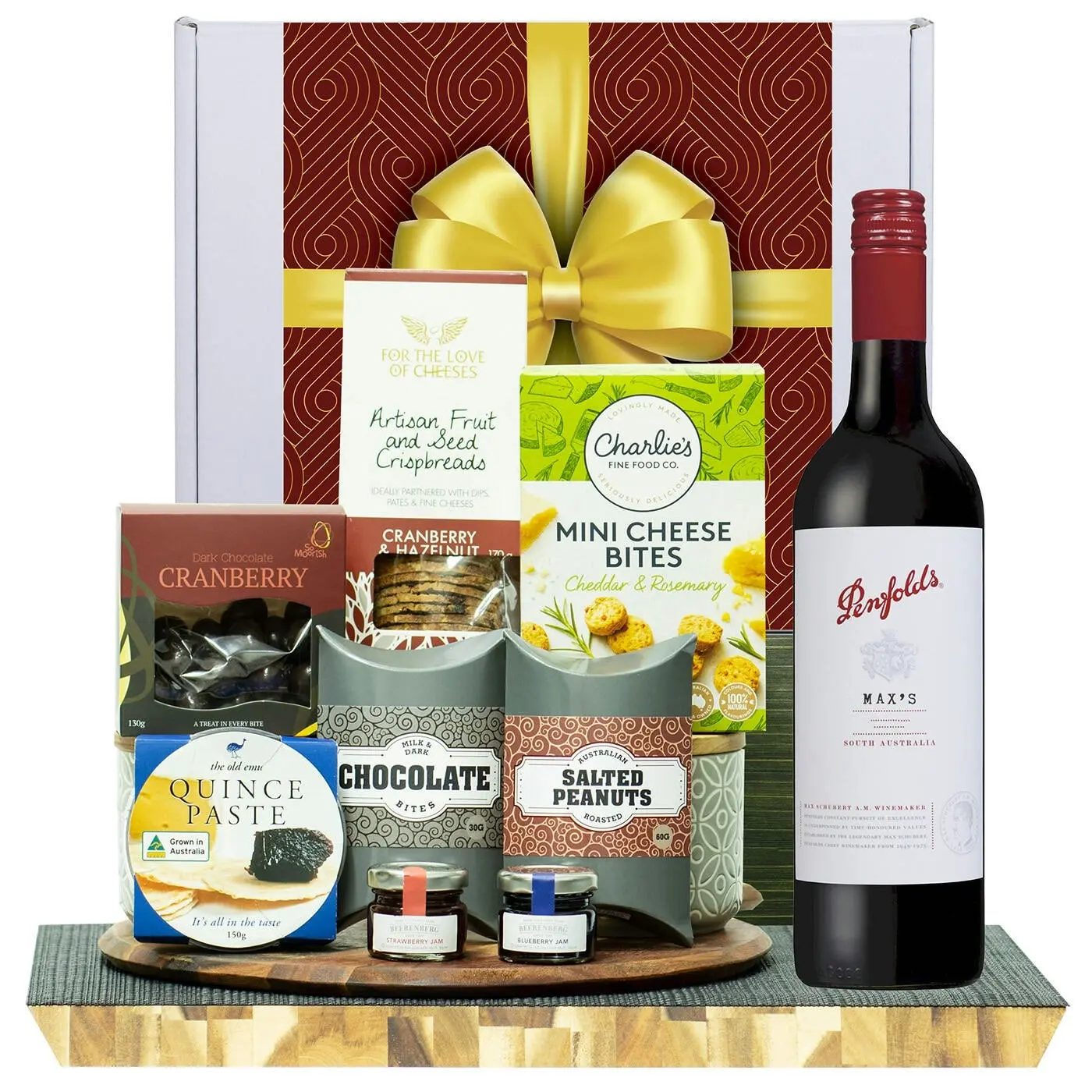 23305A Gourmet Hamper with Penfolds Max's Cabernet Sauvignon