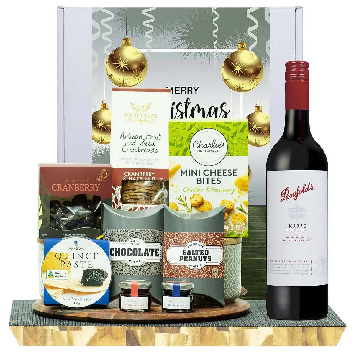 23305U Christmas Gourmet Hamper with Penfolds Max's Cabernet Sauvignon