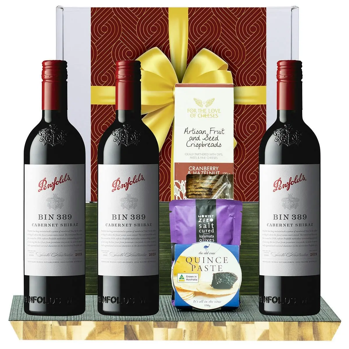 23709A Gourmet Hamper with Penfolds Bin 389 Cabernet Shiraz