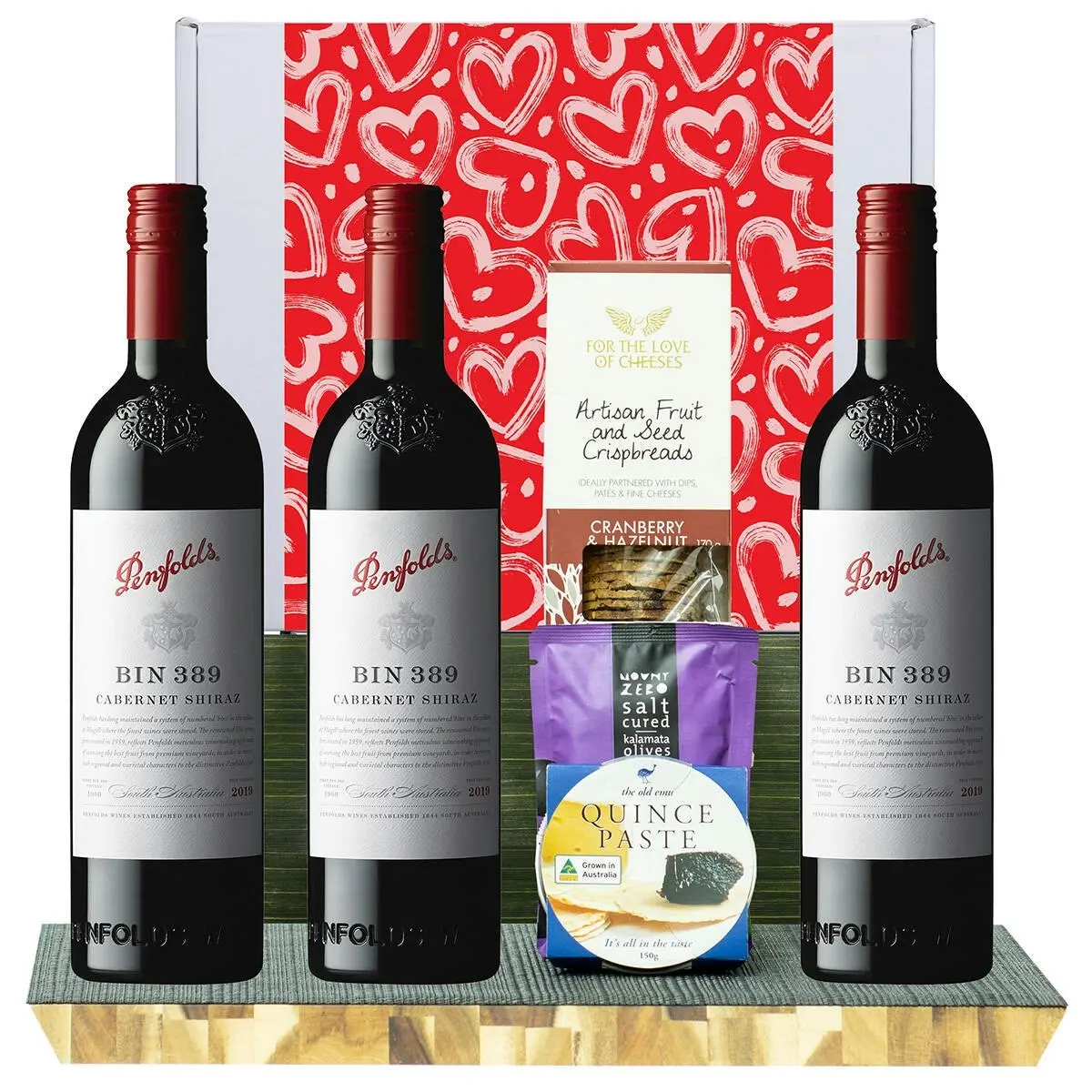 23709L Gourmet Hamper with Penfolds Bin 389 Cabernet Shiraz