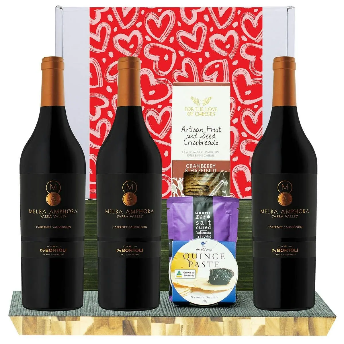 23733L Gourmet Hamper with De Bortoli Melba Amphora Cabernet Sauvignon