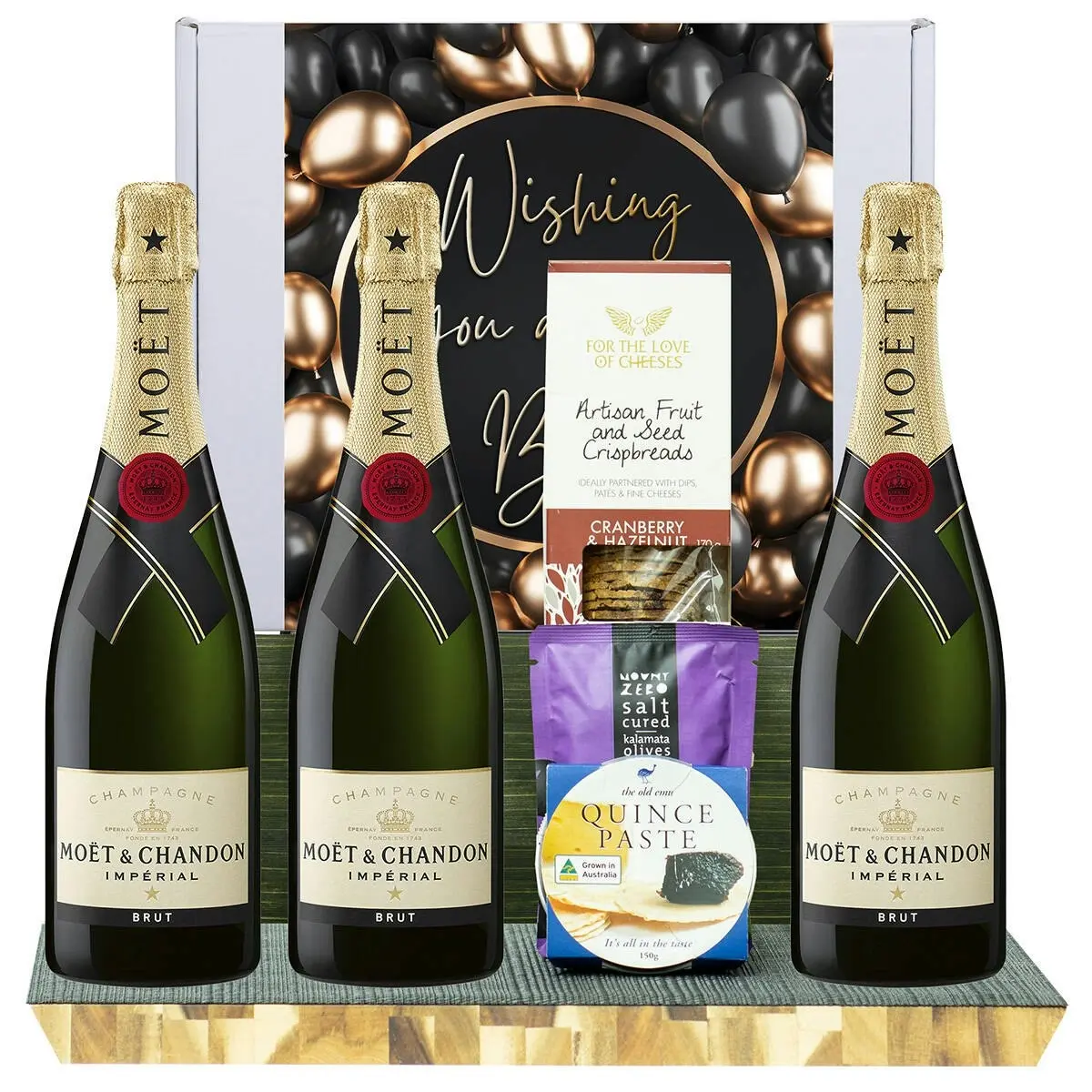 23761D All The Best Gourmet Hamper with Moet & Chandon