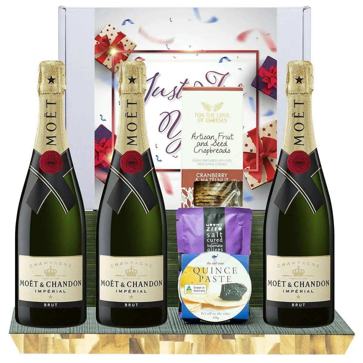 23761E Just For You Gourmet Hamper with Moet & Chandon