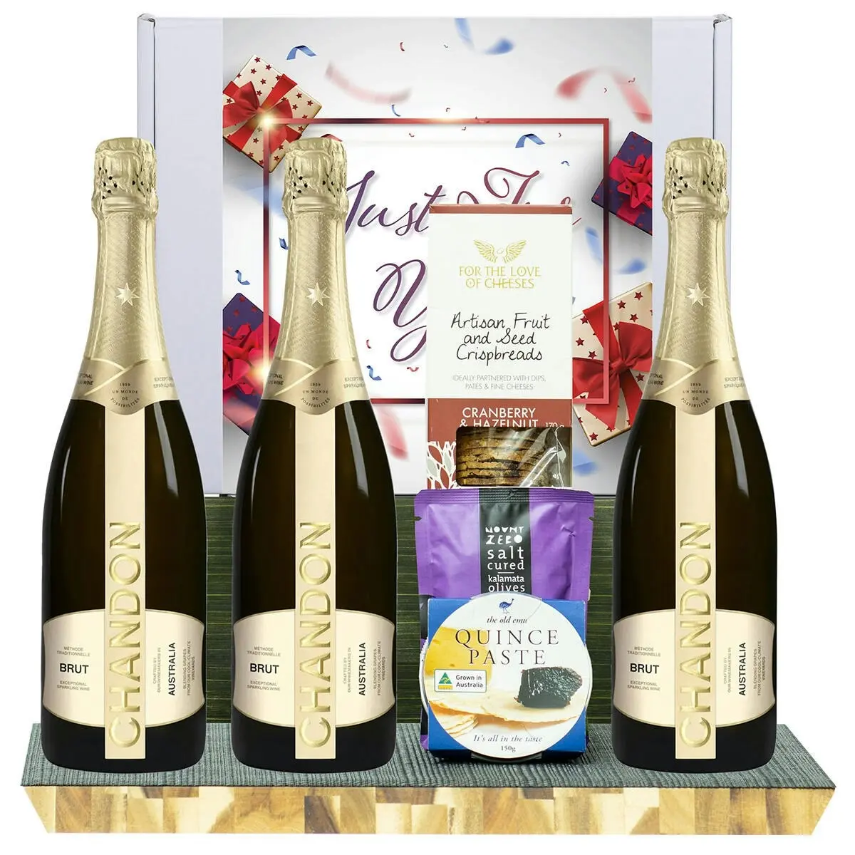 23763E Just For You Gourmet Hamper with Chandon NV