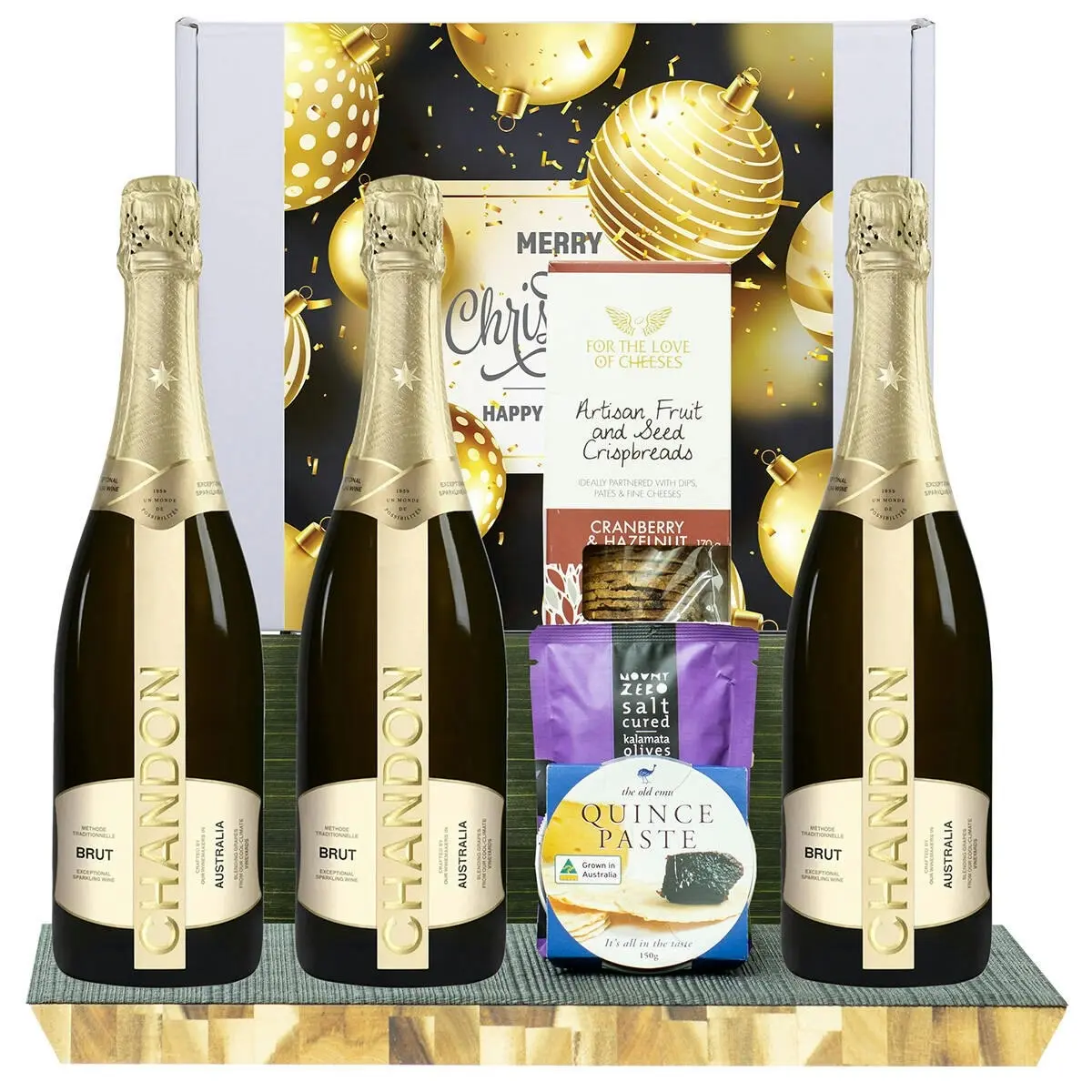 23763V Christmas Gourmet Hamper with Chandon NV