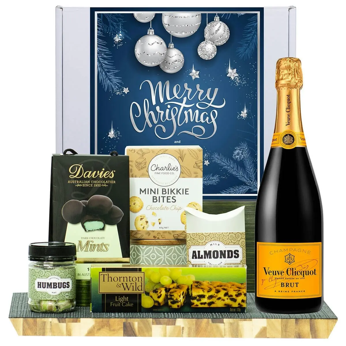 23862X Christmas Gourmet Hamper with Veuve Clicquot Brut