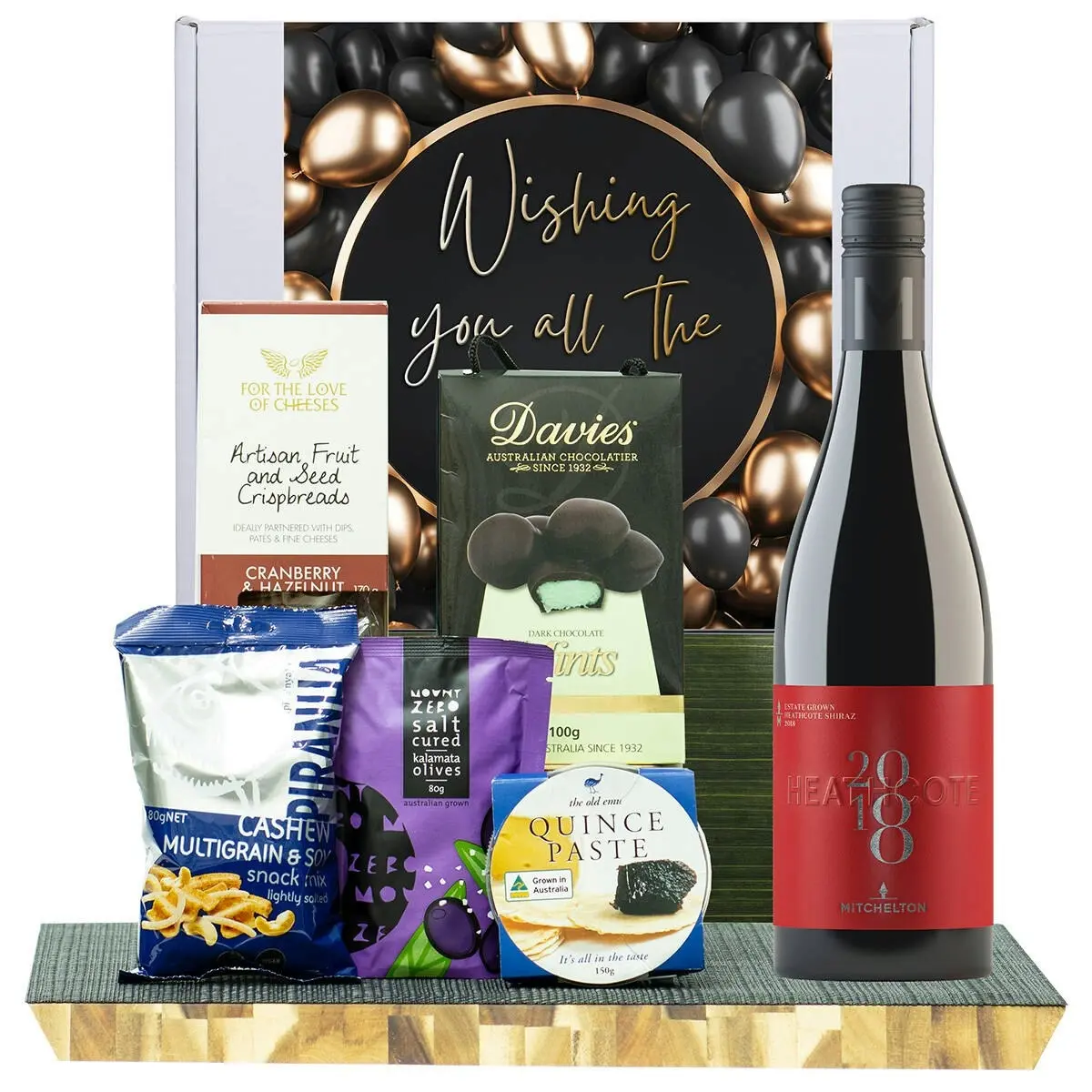 23954D All The Best Gourmet Hamper with Mitchelton Heathcote