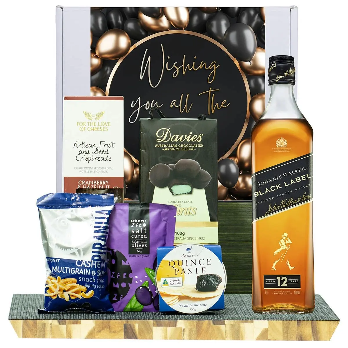 23971D All The Best Gourmet Hamper with Johnnie Walker Black Label