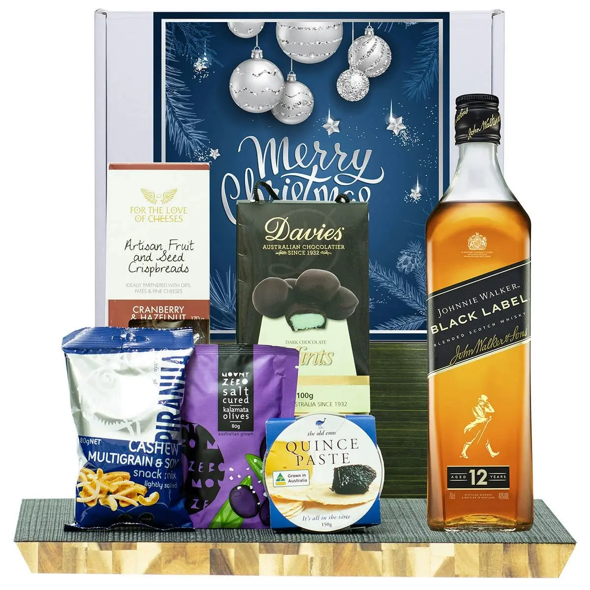 23971X Christmas Gourmet Hamper with Johnnie Walker Black Label