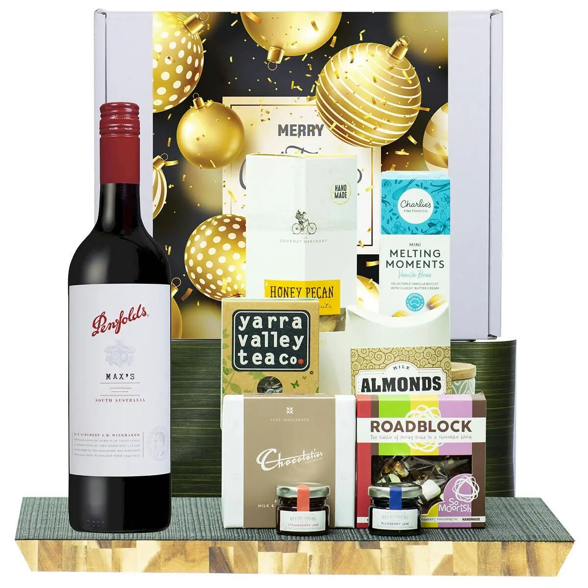 24105V Christmas Gourmet Hamper with Penfolds Max’s Cabernet Sauvignon