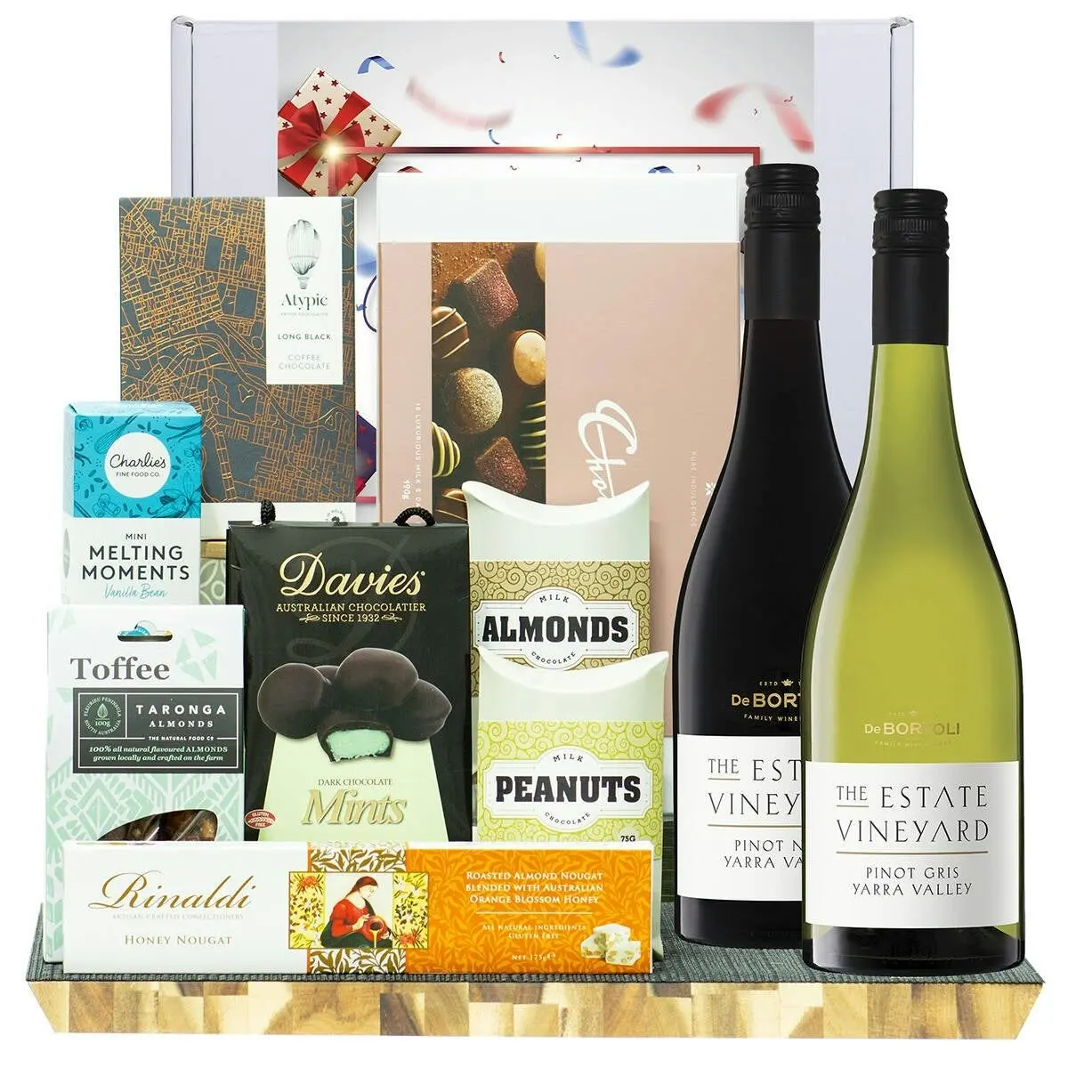 24329E Just For You Gourmet Hamper with De Bortoli The Estate Collection