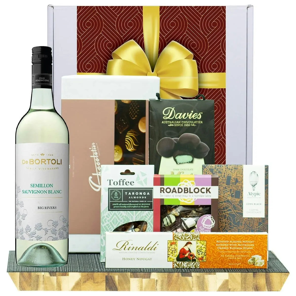 24822A Gourmet Hamper with De Bortoli Big Rivers Semillon Sauvignon Blanc