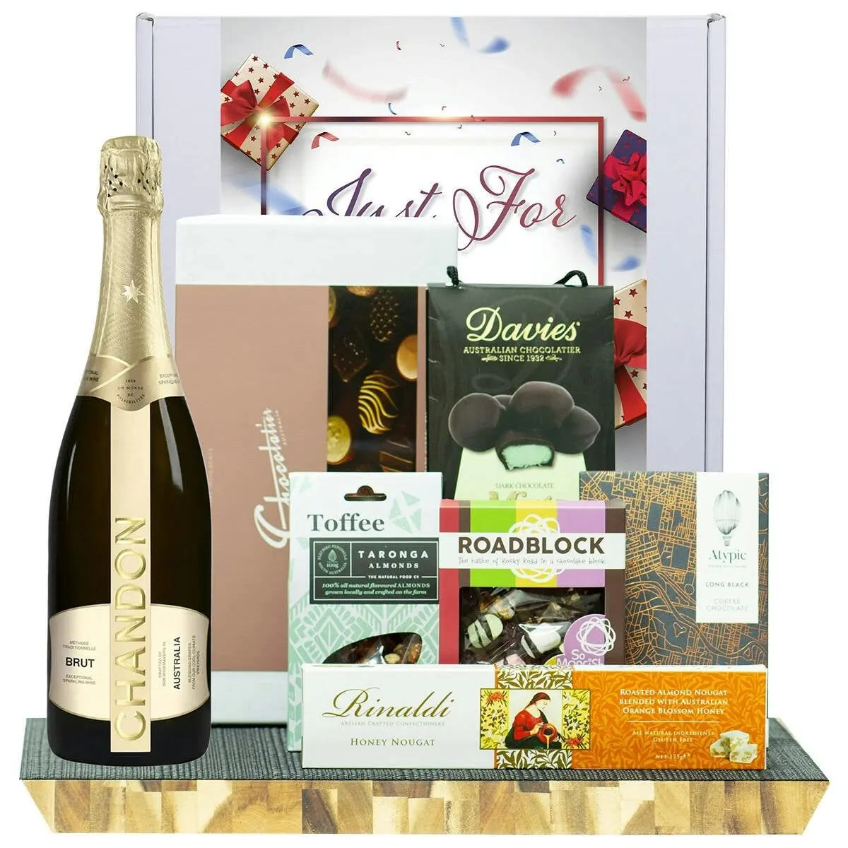 24863E Just For You Hamper with Chandon NV