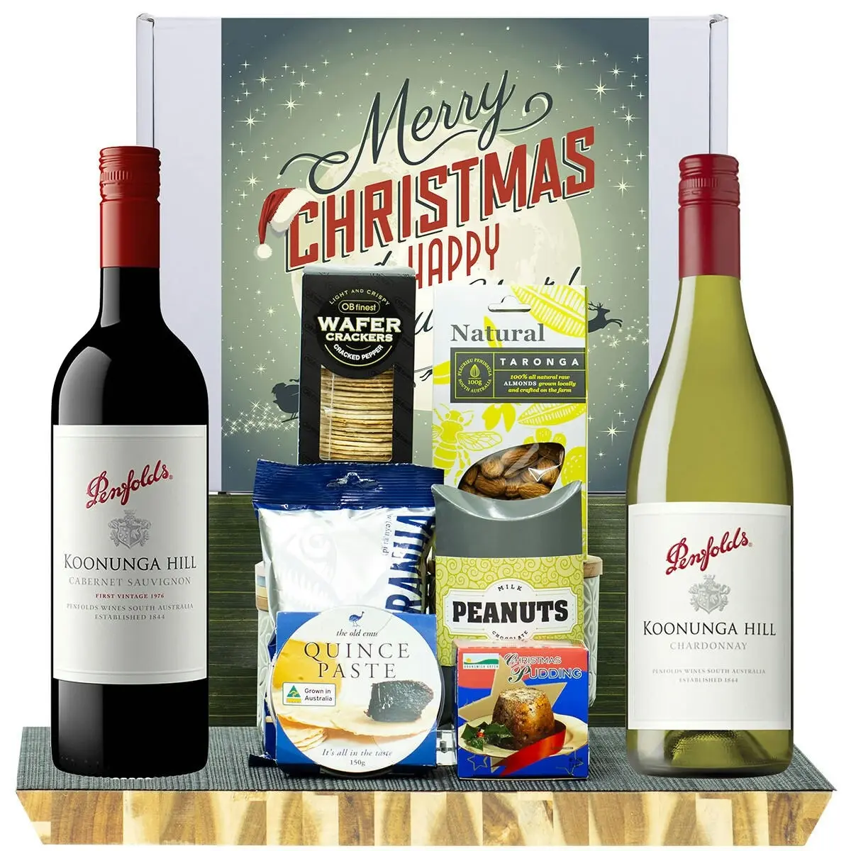 26604V Christmas Hamper with Penfolds Koonunga Hill