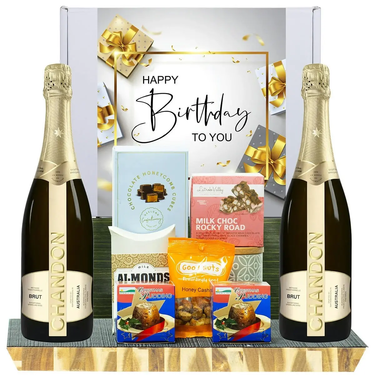 26763C Happy Birthday Hamper with Chandon NV