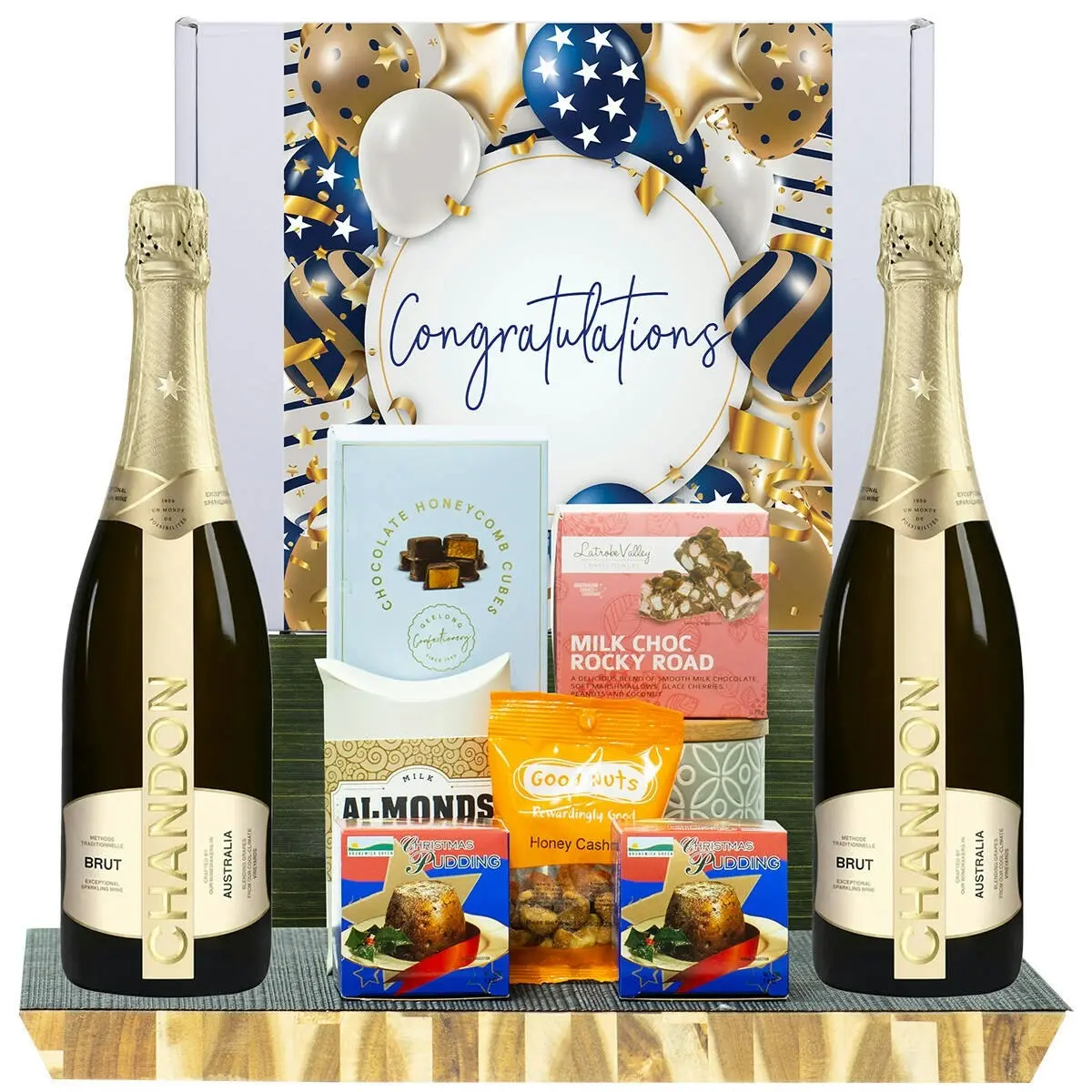 26763F Congratulations Hamper with Chandon NV