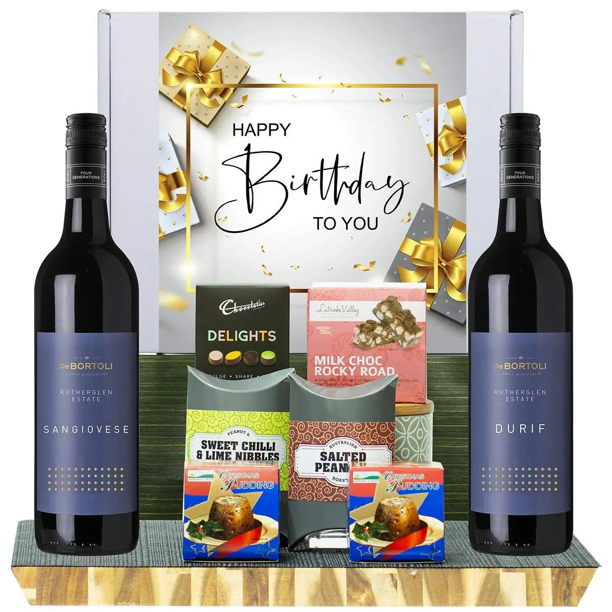 26832C Happy Birthday Hamper with De Bortoli Rutherglen