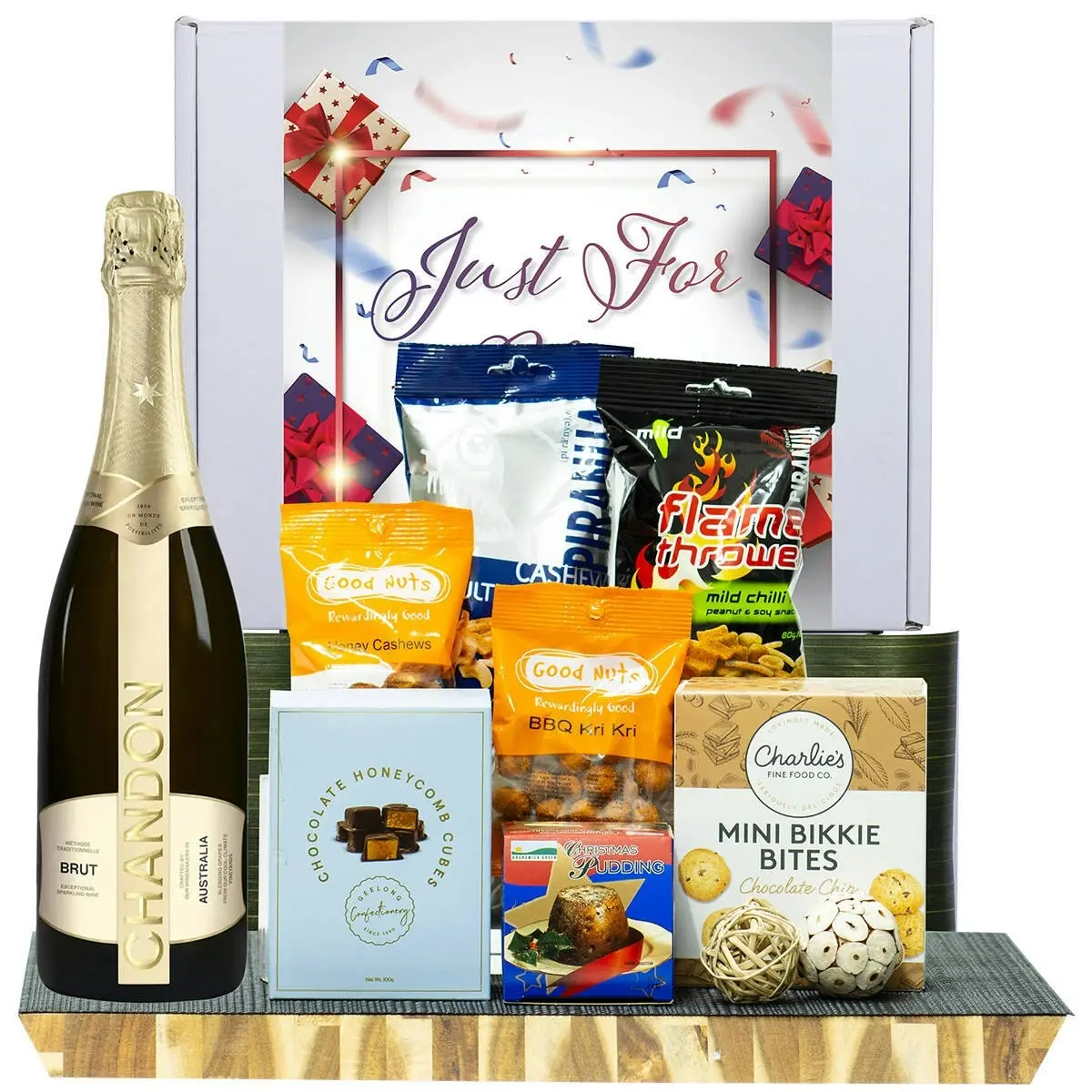 27163E Just For You Gourmet Hamper with Chandon NV