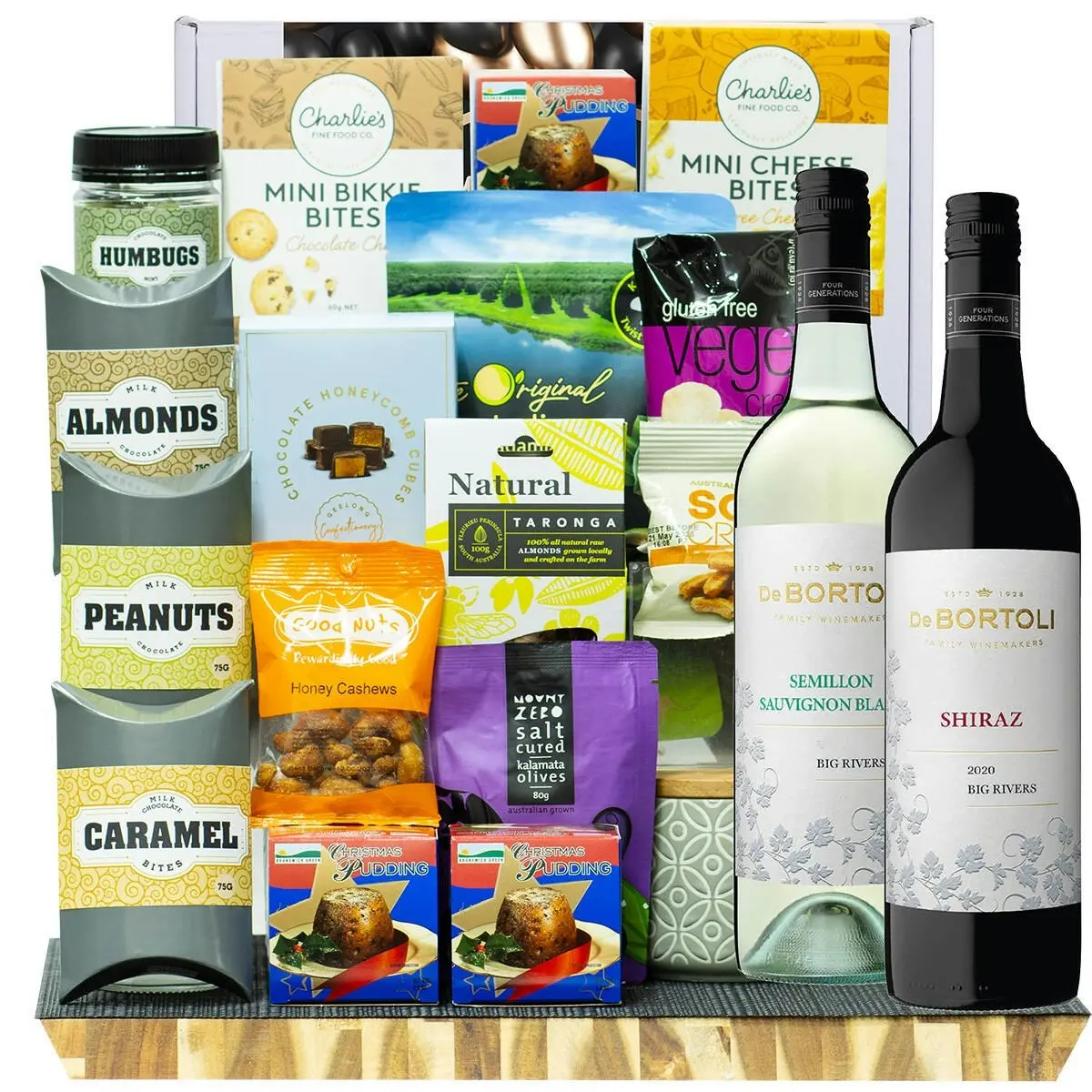 27823D All The Best Gourmet Hamper with De Bortoli Big Rivers