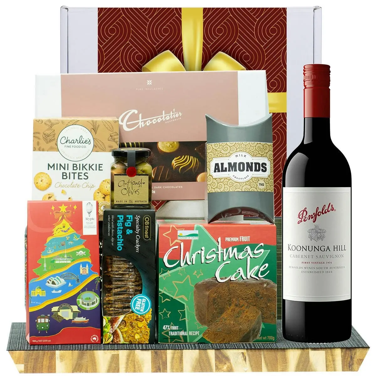 28002A Gourmet Hamper with Penfolds Koonunga Hill Cabernet Sauvignon