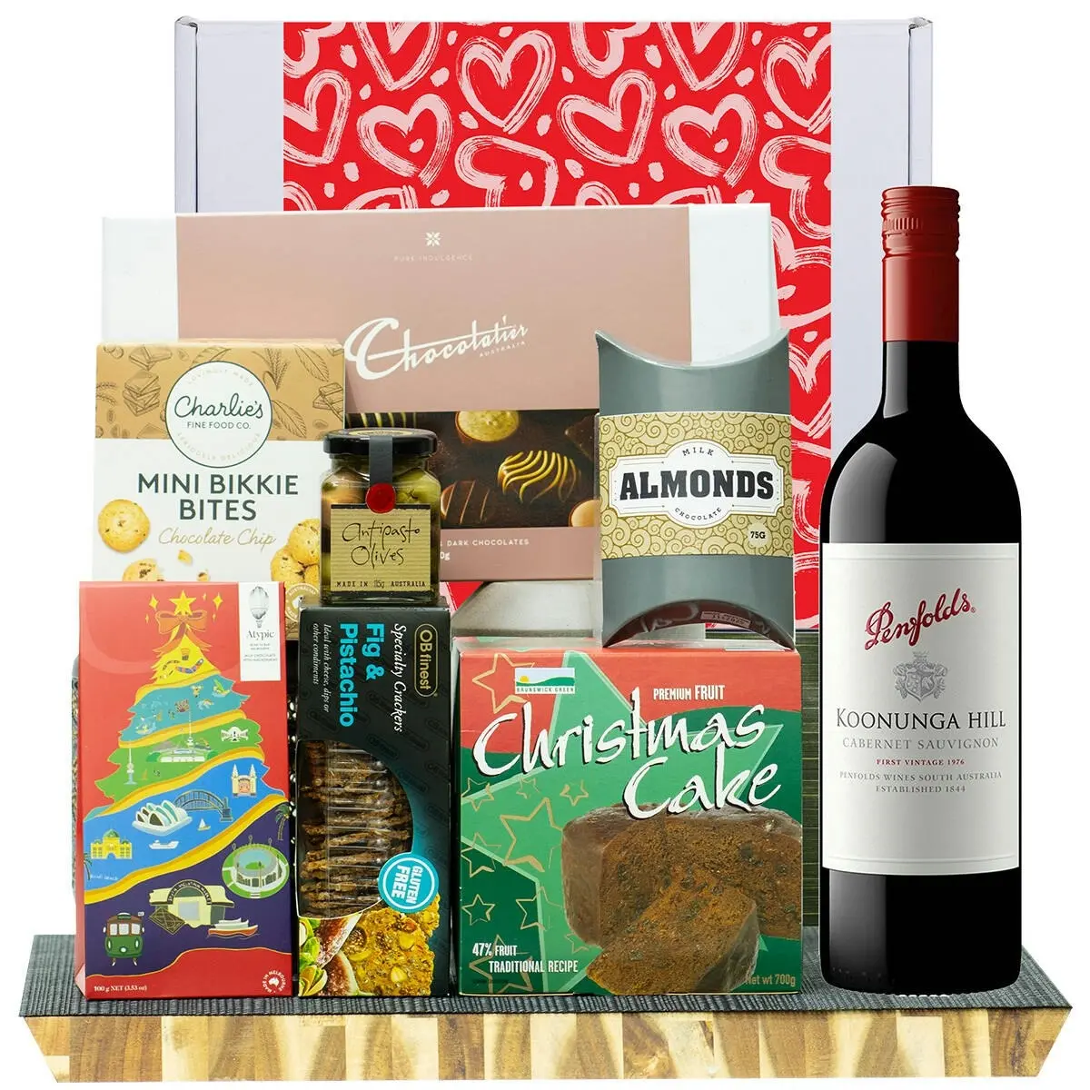 28002L Gourmet Hamper with Penfolds Koonunga Hill Cabernet Sauvignon